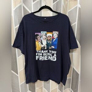 Golden Girls Graphic T-Shirt with Thank You For Being a Friend Design